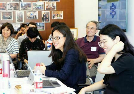 Liang Cai at Notre Dame Global's Beijing site.