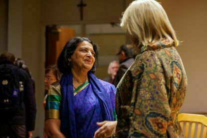 Geeta Rambachan and Mary McAleese