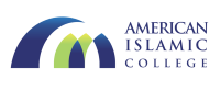 A logo featuring a stylized blue and green arc resembling a bridge or an open book. Below the graphic, the text reads 